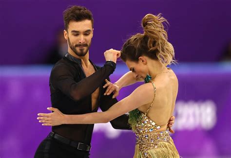 French Skater’s Breast Pops Out During Mid.